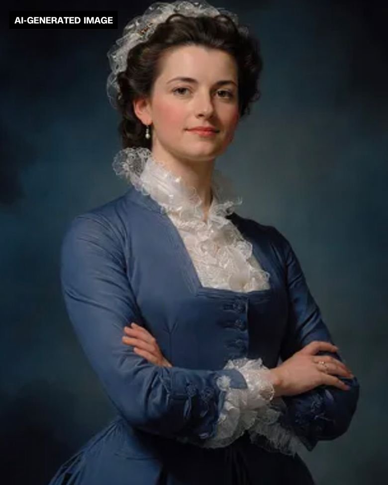 Trump's Freedom 250 gives the founders an AI glow 15 Abigail Adams' new portrait included at least some AI elements. Her face appears airbrushed and her facial features are exaggerated. She looks more like a movie star playing Adams.