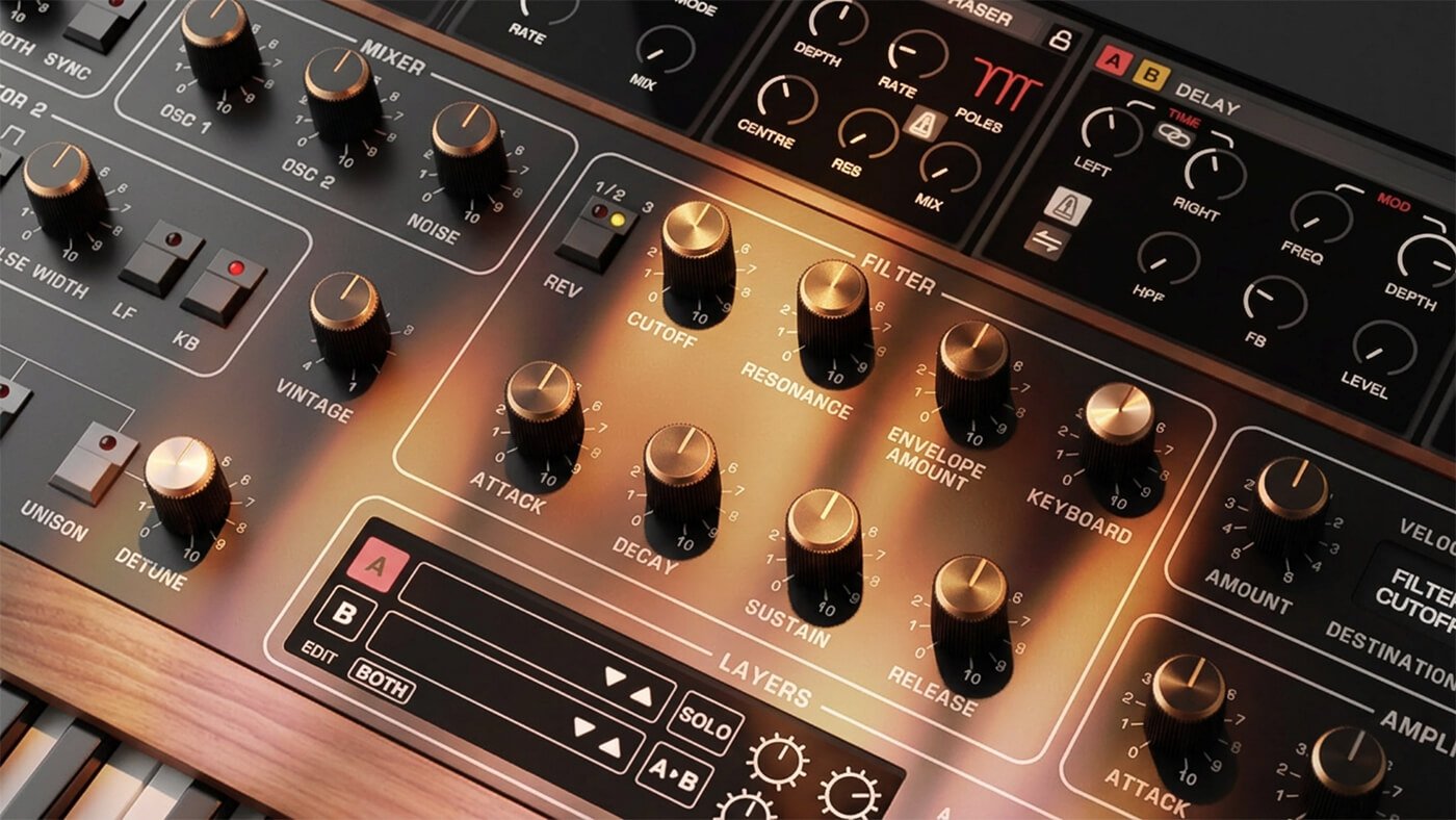 GForce Software Sequential Prophet-5 Filter, photo from press