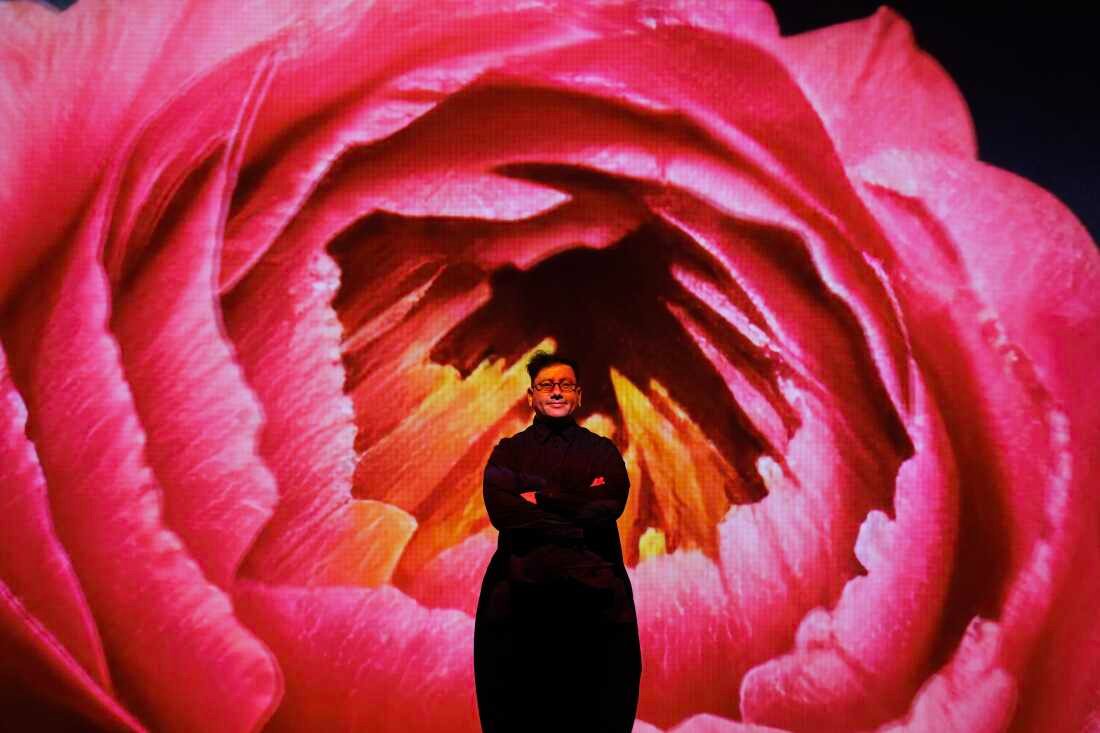 At AI art museum Dataland, Refik Anadol says, “Machines are collaborators”: NPR 14 Artist Refik Anadol is shown during a press preview for his exhibition 'Echoes of the Earth: Living Archive' at the Serpentine North Gallery in London in February 2024. As part of his solo exhibition