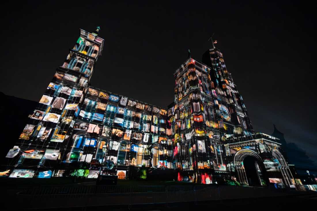 At AI art museum Dataland, Refik Anadol says, “Machines are collaborators”: NPR 19 Refik Anadol drew from millions of digitized recordings for the installation “Smithsonian Dreams: Castle Illuminations.”