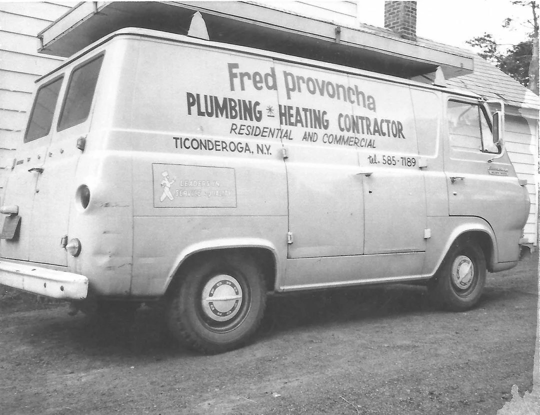 Fred Provoncha's father, Fred Provoncha III, was a plumber in Ticonderoga.