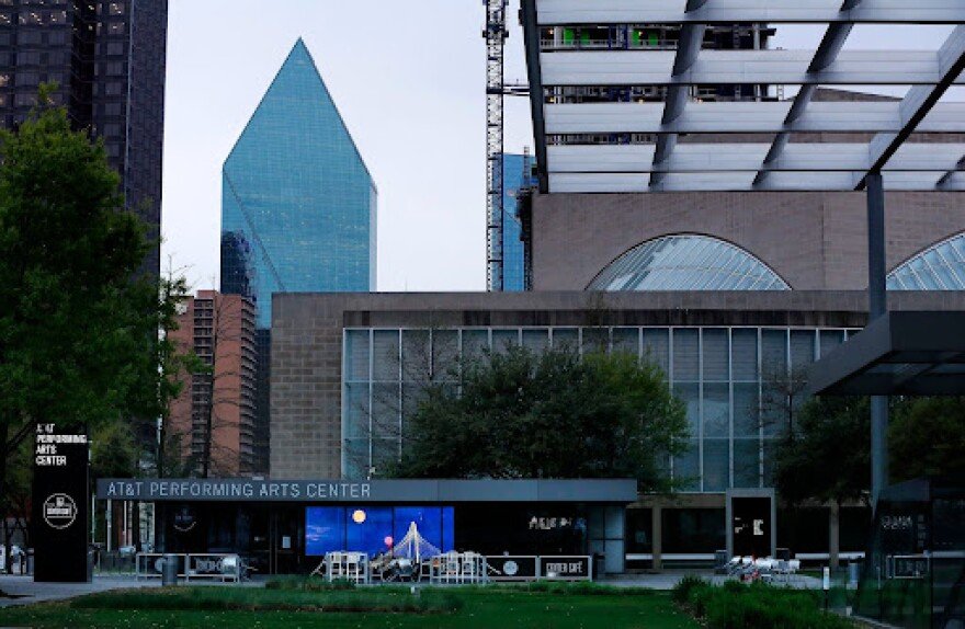 AT&T Performing Arts Center and Dallas Theater Center Announce Merger to Save Money 8 The Dallas Arts District, pictured on Saturday, March 21, 2020.