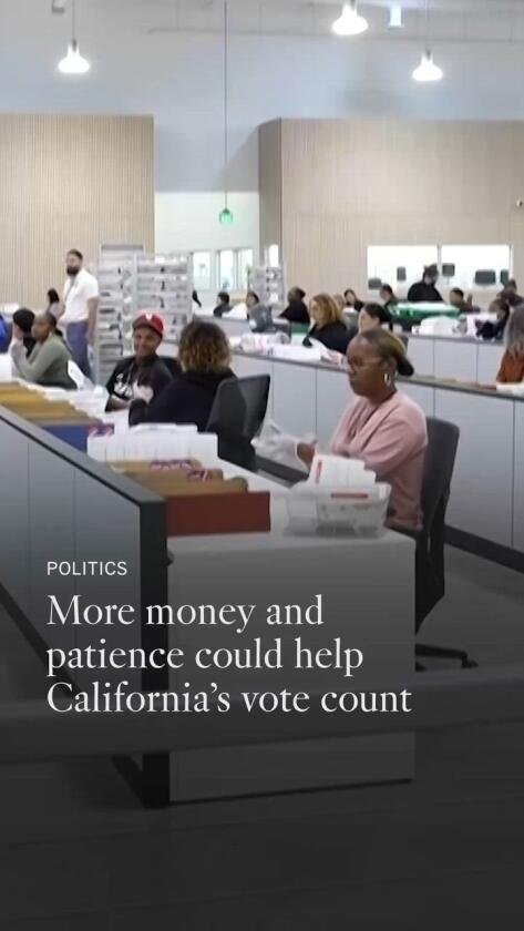 California is investing more money to speed up its electoral