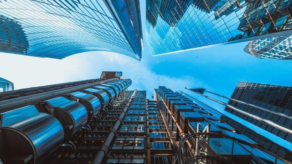Check out who has joined Open USD to understand where the money is going 5 Diminishing perspective of skyscrapers in central London