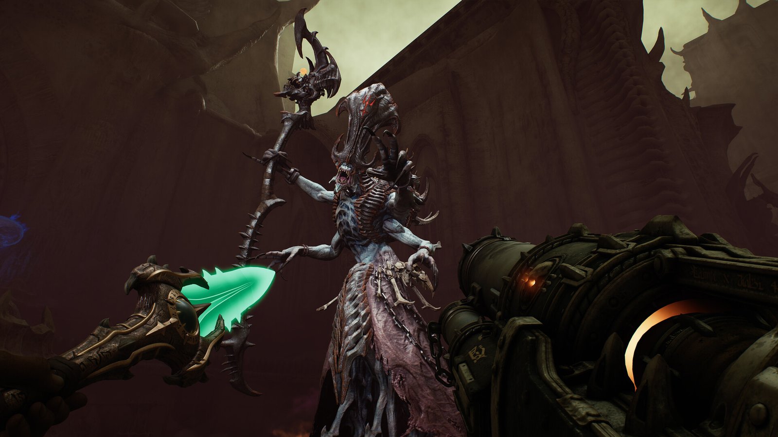 Report: The layoffs at Xbox's DOOM studio id Software are even worse than we thought - developers at Bethesda's Austin office are also affected 11 An official screenshot of the new Revelations DLC for DOOM: The Dark Ages, due out next week on July 7th.