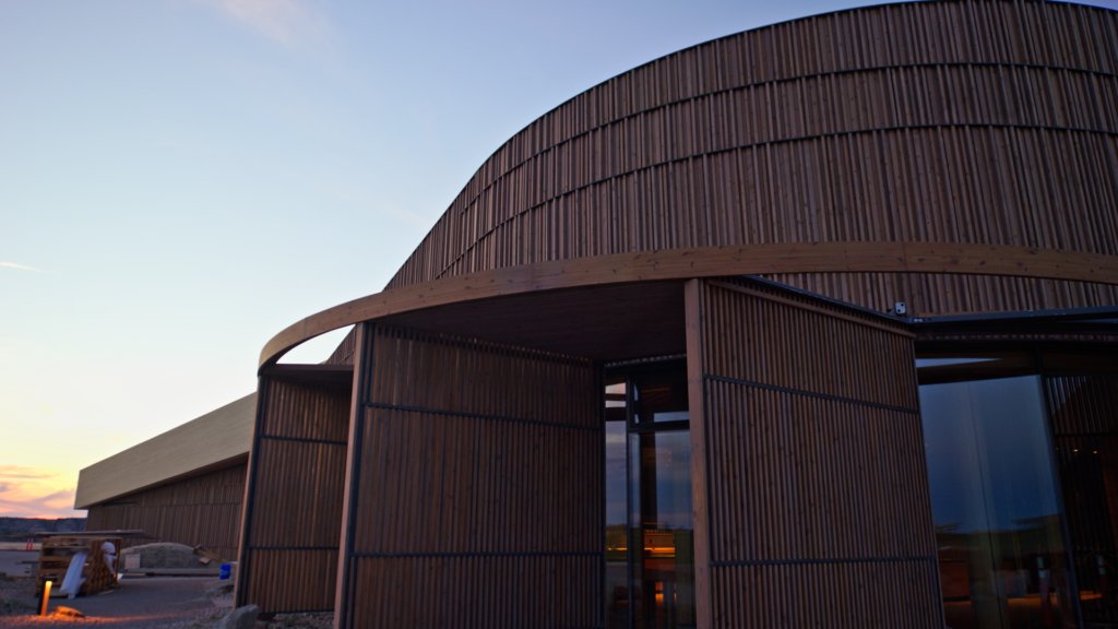 Exterior view of the Theodore Roosevelt Presidential Library