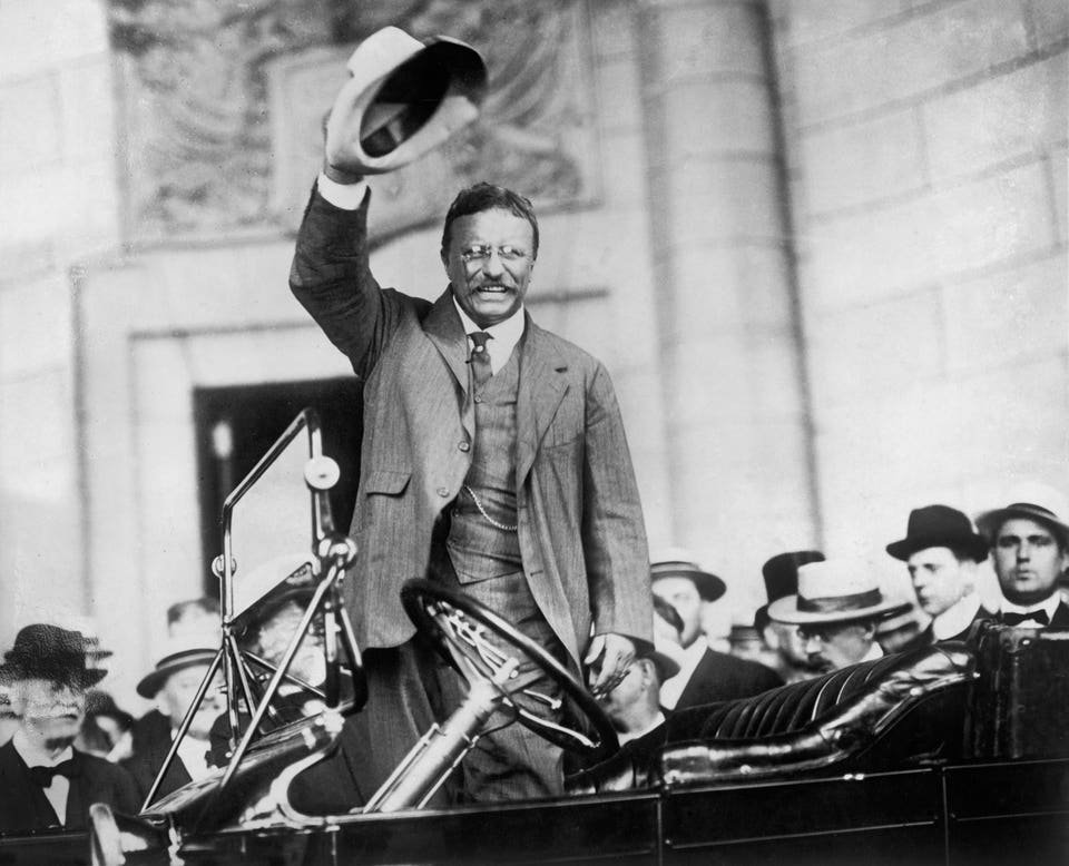 The AI-powered Theodore Roosevelt is ready to answer your questions 5 Theodore Roosevelt at Union Station in Washington DC in May 1914